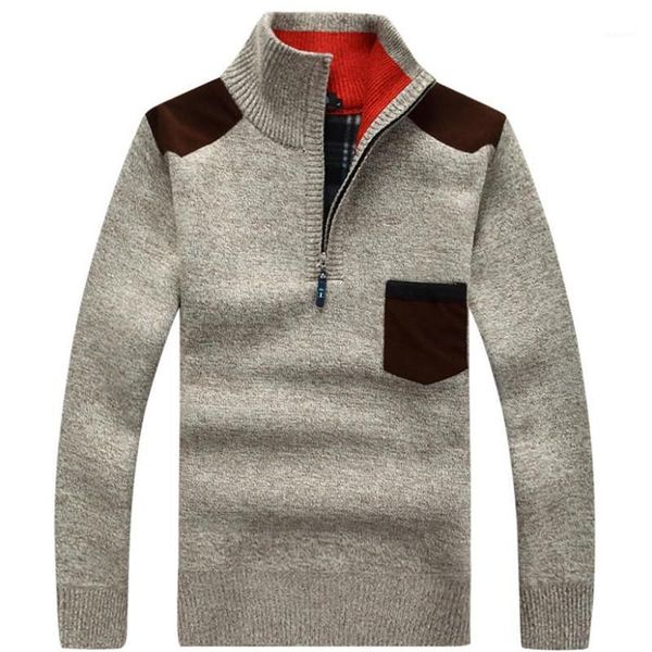 new men's sweater thick warm winter zipper pullover sweater men's knit1, White;black
new men's sweater thick warm winter zipper pullover sweater men's knit1, White;black