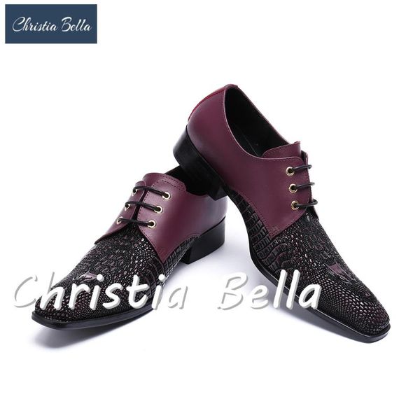 christia bella genuine leather men shoes oxfords glitter business wedding italian dress shoes black men lace-up flats
christia bella genuine leather men shoes oxfords glitter business wedding italian dress shoes black men lace-up flats