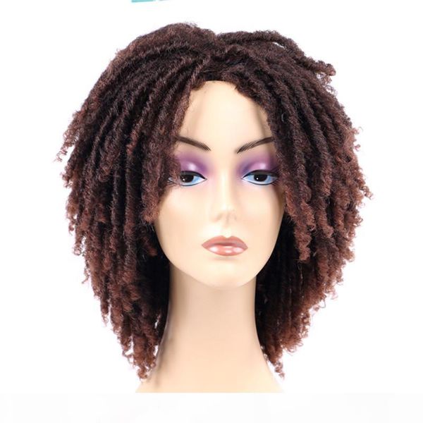 yucan soft short synthetic wigs for black women 6 inch high temperature fiber 190g pc dreadlock ombre burg crochet twist hair
yucan soft short synthetic wigs for black women 6 inch high temperature fiber 190g pc dreadlock ombre burg crochet twist hair