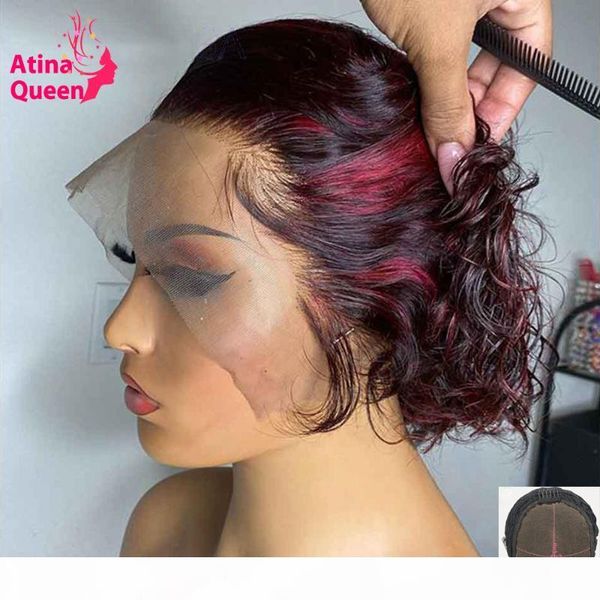 burgundy colored red bob short human hair wig preplucked 1b 99j remy wavy pixie cut highlight closure wig 150% for black women, Black;brown
burgundy colored red bob short human hair wig preplucked 1b 99j remy wavy pixie cut highlight closure wig 150% for black women, Black;brown