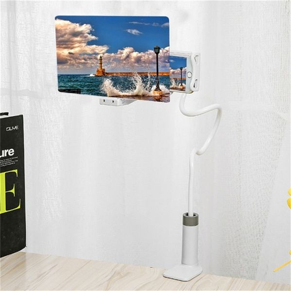 8/12 inches adjustable mobile phone hd projection support lazy bracket flexible all angles extension black and white
8/12 inches adjustable mobile phone hd projection support lazy bracket flexible all angles extension black and white