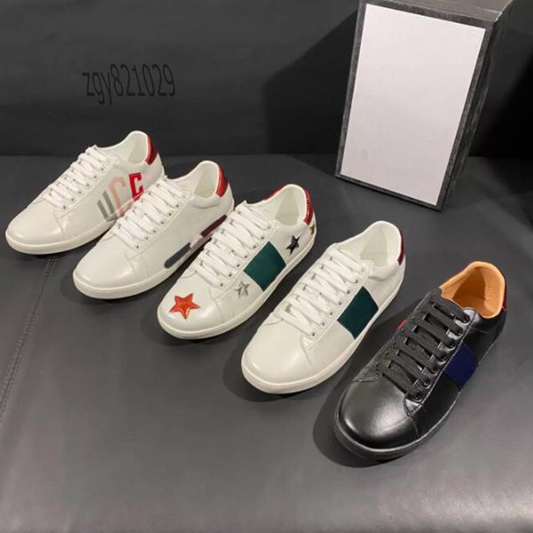 casual shoes men women sneaker cow leather bee pattern red bottom tiger red green stripes sports white designer trainers 36-45 zgy1, Black
casual shoes men women sneaker cow leather bee pattern red bottom tiger red green stripes sports white designer trainers 36-45 zgy1, Black
