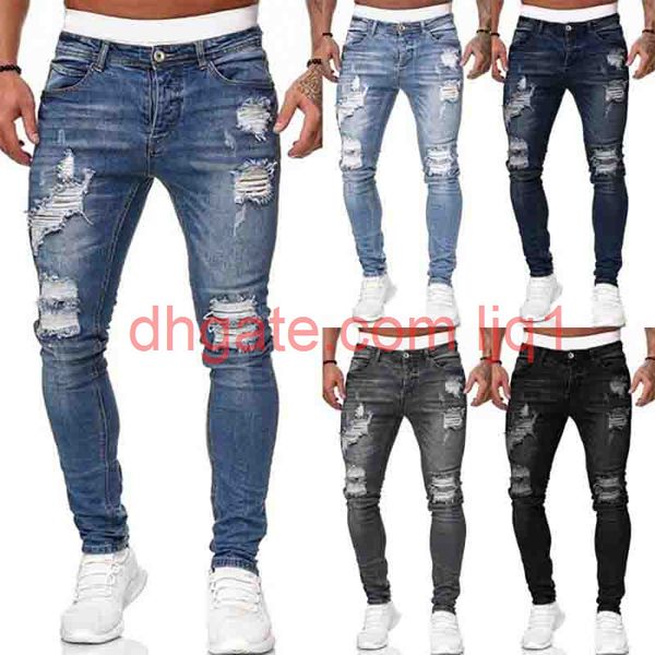 mens jeans fashion hole ripped jeans trousers casual men skinny jean washed vintage pencil pants 5 colora size s-3xl, Blue
mens jeans fashion hole ripped jeans trousers casual men skinny jean washed vintage pencil pants 5 colora size s-3xl, Blue