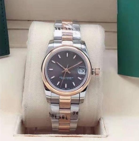 womens watches 31mm 36mm lady mechanical automatic watch light outer ring stainless steel wristwatch fashion sapphire mirror watch master wr, Slivery;brown
womens watches 31mm 36mm lady mechanical automatic watch light outer ring stainless steel wristwatch fashion sapphire mirror watch master wr, Slivery;brown