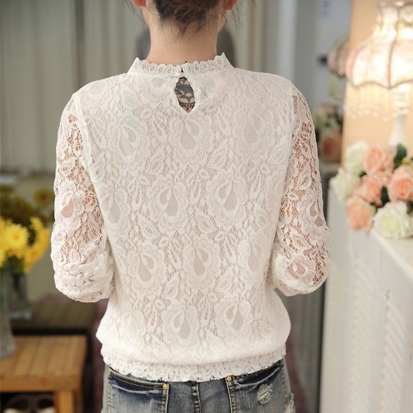 fashion blouses white women plus size ladies long sleeve casual blouse lace shirts blusas 61c 25 y200828
fashion blouses white women plus size ladies long sleeve casual blouse lace shirts blusas 61c 25 y200828