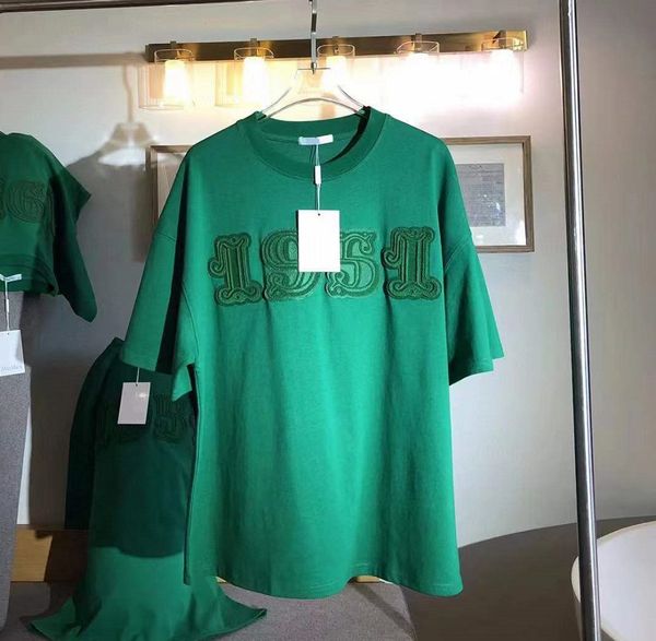 men women fashion t shirt digital embroidery men's t-shirts 2022 green color womens t-shirt trendy summer tees, White;black
men women fashion t shirt digital embroidery men's t-shirts 2022 green color womens t-shirt trendy summer tees, White;black