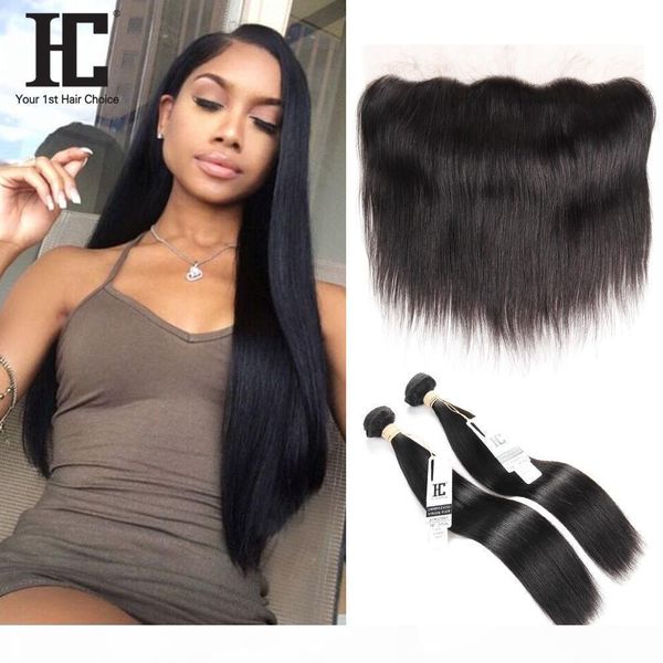 hc hair brazilian virgin human hair 13*4 lace frontal with 2 bundles unprocessed brazilian straight hair with frontal closure weave natural, Black
hc hair brazilian virgin human hair 13*4 lace frontal with 2 bundles unprocessed brazilian straight hair with frontal closure weave natural, Black