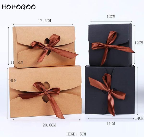 hohogoo 30pcs/lot bow-knot kraft boxes brown black baby shower party valentine's day gift wedding favor packa bbyhez lg2010
hohogoo 30pcs/lot bow-knot kraft boxes brown black baby shower party valentine's day gift wedding favor packa bbyhez lg2010
