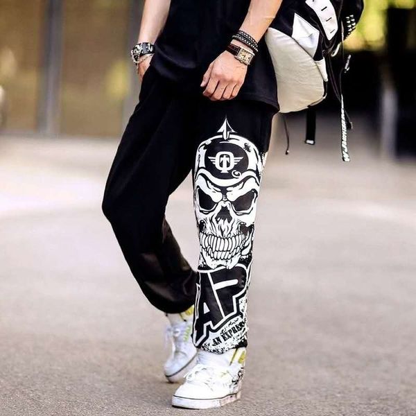 streetwear hip hop joggers pants men loose pants the skull trousers casual sweatpants 201128, Black
streetwear hip hop joggers pants men loose pants the skull trousers casual sweatpants 201128, Black