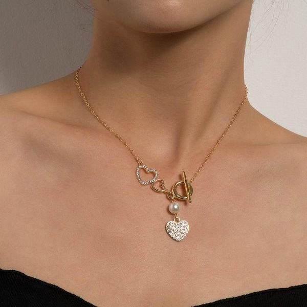 chokers fashion punk choker necklace statement vintage gold crystal charm love heart collar pendant for women boho jewelry gift, Golden;silver
chokers fashion punk choker necklace statement vintage gold crystal charm love heart collar pendant for women boho jewelry gift, Golden;silver