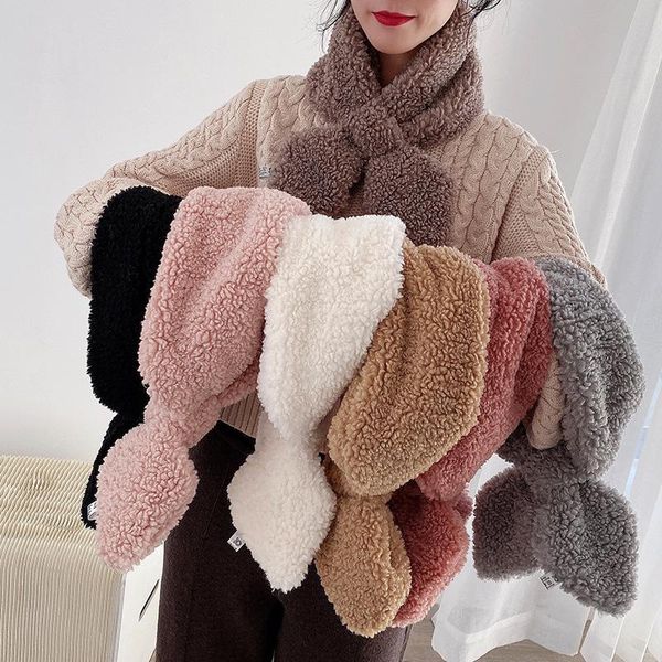 scarves autumn and winter all-match imitation lamb wool scarf double-sided plush thick fur collar tide, Blue;gray
scarves autumn and winter all-match imitation lamb wool scarf double-sided plush thick fur collar tide, Blue;gray