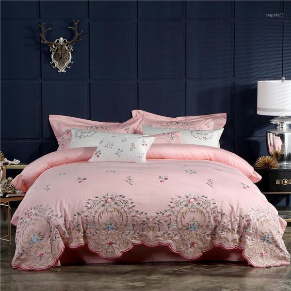 j/6pieces princess royal pink bedding set egyptian cotton king size oriental embroidery duvet cover bed sheet set1
j/6pieces princess royal pink bedding set egyptian cotton king size oriental embroidery duvet cover bed sheet set1