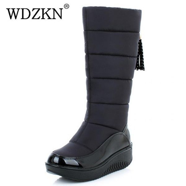 wdzkn 2020 new arrival wedge platform women snow boots thick plush winter warm shoes down waterproof tassel women boots size 40, Black
wdzkn 2020 new arrival wedge platform women snow boots thick plush winter warm shoes down waterproof tassel women boots size 40, Black