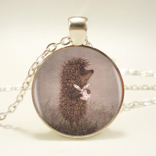 1pcs/lot hedgehog in the fog silver pendant necklace long chian statement handmade fashion necklace for women
1pcs/lot hedgehog in the fog silver pendant necklace long chian statement handmade fashion necklace for women