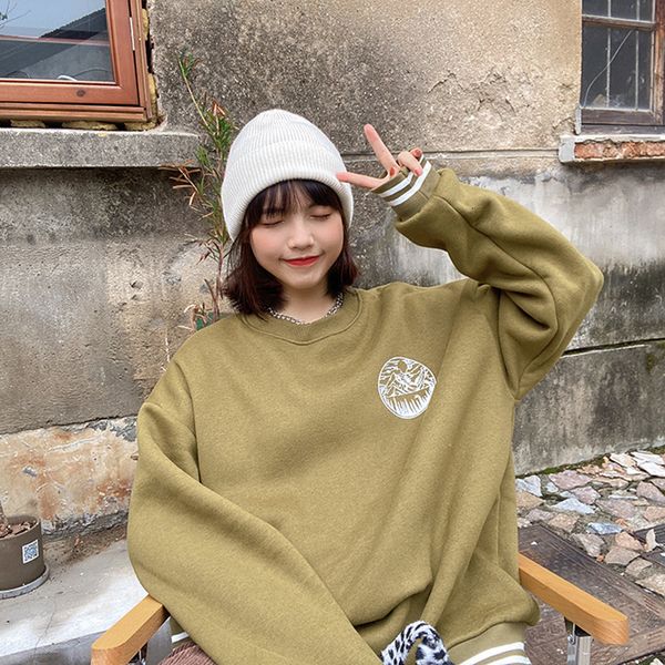 2021 New 2 color autumn Korean style cartoons print hot coarse sweatshirts of women pullovers (f4137) Z1EA, Black
2021 New 2 color autumn Korean style cartoons print hot coarse sweatshirts of women pullovers (f4137) Z1EA, Black