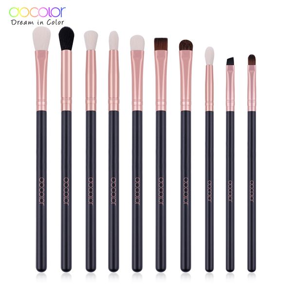 docolor 10pcs eyeshaow make up brushes set pro rose gold eye shadow blending make up brushes soft synthetic hair for beauty 201007
docolor 10pcs eyeshaow make up brushes set pro rose gold eye shadow blending make up brushes soft synthetic hair for beauty 201007