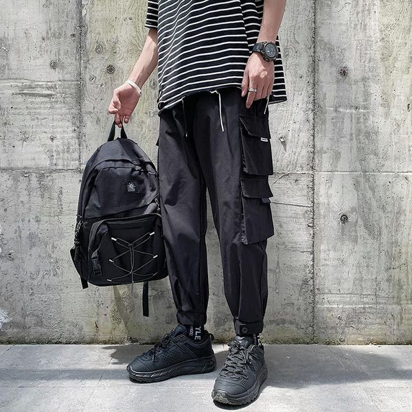 2020 new fashion men harem pants hip hop casual streetwear harajuku joggers men ankle-length pants elastic waist trousers1, Black
2020 new fashion men harem pants hip hop casual streetwear harajuku joggers men ankle-length pants elastic waist trousers1, Black