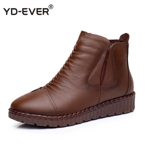 boots fashion winter shoe genuine leather ankle shoes vintage casual brand design retro handmade women lady, Black
boots fashion winter shoe genuine leather ankle shoes vintage casual brand design retro handmade women lady, Black