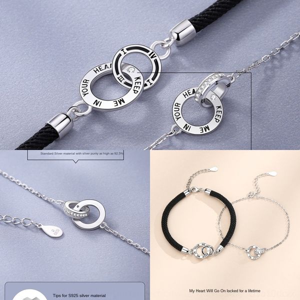 u3vzk sterling silver pair a couple double of clasp knitting female simple design male students give bracelet gift bracelet gifts to their z, Golden;silver
u3vzk sterling silver pair a couple double of clasp knitting female simple design male students give bracelet gift bracelet gifts to their z, Golden;silver