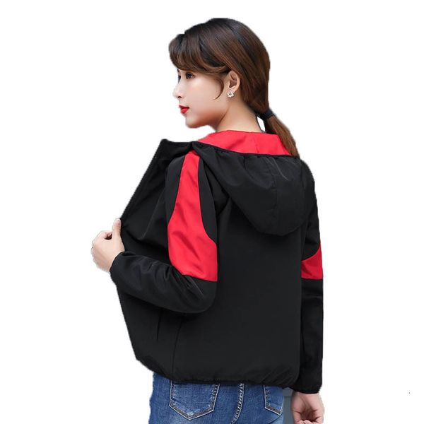 2021 new women's jackets short reversible jacket spring sportsuit coat sleeve ladies with hood outerwear plus size ofn6, Black;brown
2021 new women's jackets short reversible jacket spring sportsuit coat sleeve ladies with hood outerwear plus size ofn6, Black;brown
