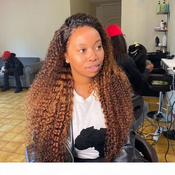 150% density 13x4 ombre kinky curly wig lace front human hair wigs for women color 1b 27 remy brazilian hair wigs slove rosa, Black;brown
150% density 13x4 ombre kinky curly wig lace front human hair wigs for women color 1b 27 remy brazilian hair wigs slove rosa, Black;brown