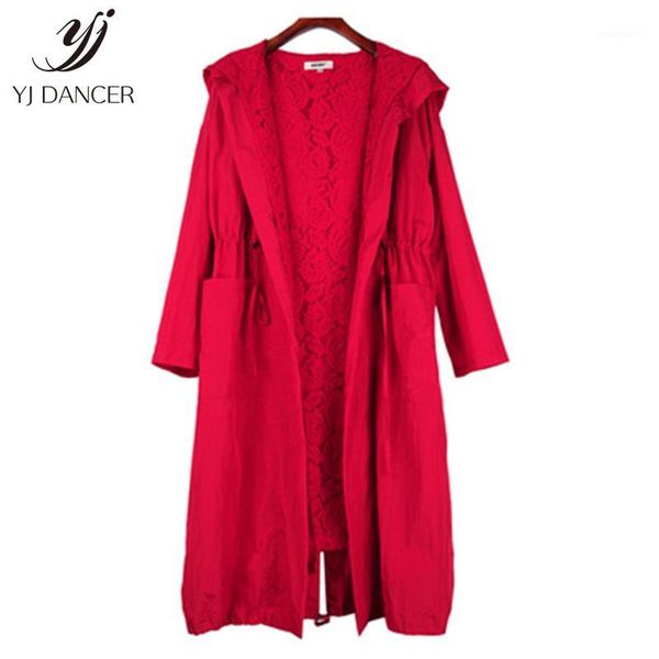 temperament large size women's 2020 fashion autumn new lace hooded waist long sleeve loose windbreaker coat h01481, Tan;black
temperament large size women's 2020 fashion autumn new lace hooded waist long sleeve loose windbreaker coat h01481, Tan;black