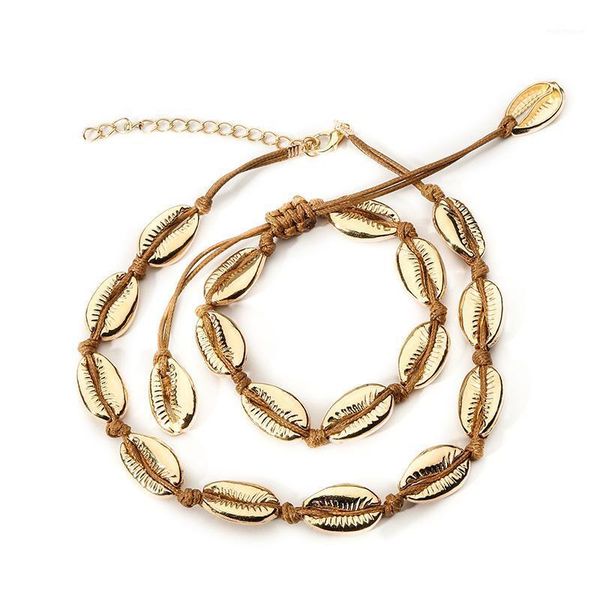 charm bracelets jcymong bohemain style design gold silver color shell bracelet for women 2021 fashion cowrie black brown rope chain bracelet, Golden;silver
charm bracelets jcymong bohemain style design gold silver color shell bracelet for women 2021 fashion cowrie black brown rope chain bracelet, Golden;silver