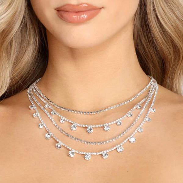 bohemian multi-layer trend new products shiny diamond inlaid clavicle chain jewelry necklace swimsuit bandage bathing suits pad
bohemian multi-layer trend new products shiny diamond inlaid clavicle chain jewelry necklace swimsuit bandage bathing suits pad