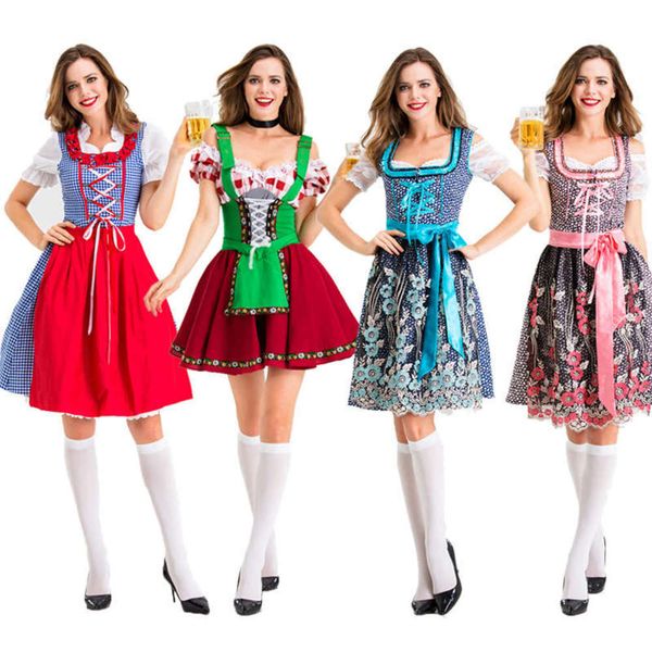 beer new german halloween festival costumes bavarian women's party stage dress, Black;gray
beer new german halloween festival costumes bavarian women's party stage dress, Black;gray