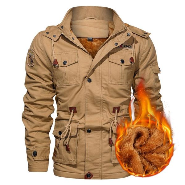 men's jackets 2021 tactical jacket men thick warm bomber mens outwear fleece breathable hooded windbreaker coats 4xl clothes, Black;brown
men's jackets 2021 tactical jacket men thick warm bomber mens outwear fleece breathable hooded windbreaker coats 4xl clothes, Black;brown