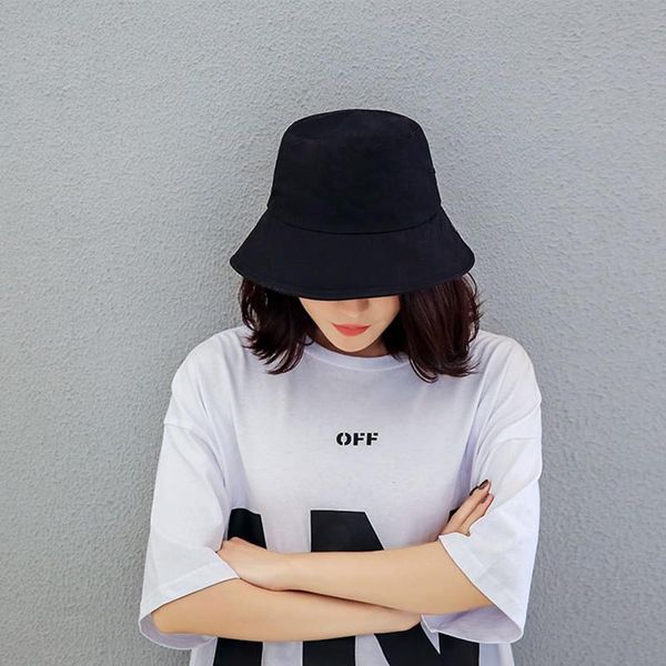 wide brim hats black white solid bucket hat bob caps hip hop gorros men women summer panama cap beach sun fishing boonie, Blue;gray
wide brim hats black white solid bucket hat bob caps hip hop gorros men women summer panama cap beach sun fishing boonie, Blue;gray