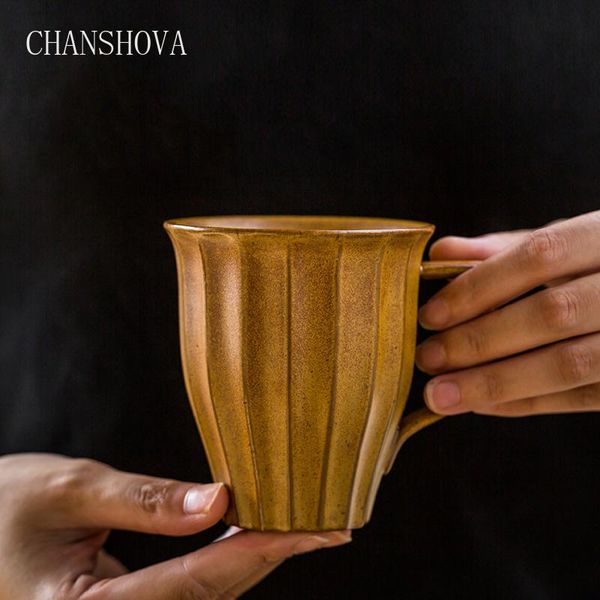 chanshova 250ml современный стиль керамической чашки китайский фарфоровая ручка кофейной чашки личности ретро молочная чашка чашка h309 bbyy
chanshova 250ml современный стиль керамической чашки китайский фарфоровая ручка кофейной чашки личности ретро молочная чашка чашка h309 bbyy