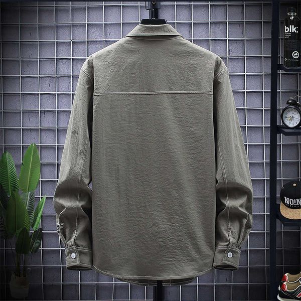 long sleeve men's shirt korean fashion autumn leisure inch thin fit ruffian handsome, White;black 
long sleeve men's shirt korean fashion autumn leisure inch thin fit ruffian handsome, White;black