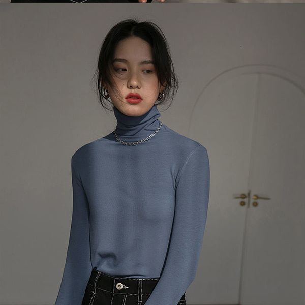 new 2021 solid pile skinny neck versatile t-shirt for wo cotton high collar down to woman's shirt autumn and winter 1 48ww, White
new 2021 solid pile skinny neck versatile t-shirt for wo cotton high collar down to woman's shirt autumn and winter 1 48ww, White