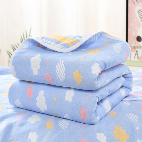 6 layers baby blanket newborn muslin cotton swaddle baby warp swaddle infant bedding blankets sets 110*110cm baby boy blanket y201009
6 layers baby blanket newborn muslin cotton swaddle baby warp swaddle infant bedding blankets sets 110*110cm baby boy blanket y201009