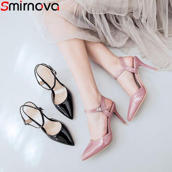 smirnova large size 34-46 new sandals pointed toe shallow super thin high heels prom wedding shoes buckle women sandals 2021, Black
smirnova large size 34-46 new sandals pointed toe shallow super thin high heels prom wedding shoes buckle women sandals 2021, Black