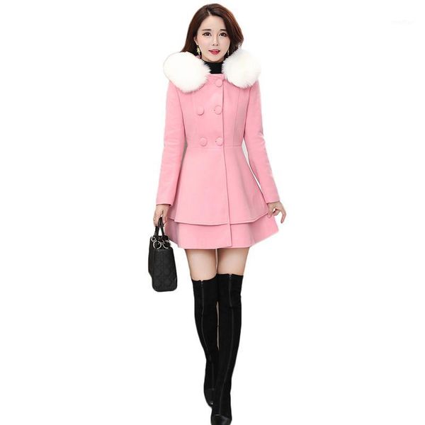 autumn and winter woolen coat women's mid-length korean version of the 2019 new pink slim was thin chic wool coat feminina jd7611, Black
autumn and winter woolen coat women's mid-length korean version of the 2019 new pink slim was thin chic wool coat feminina jd7611, Black