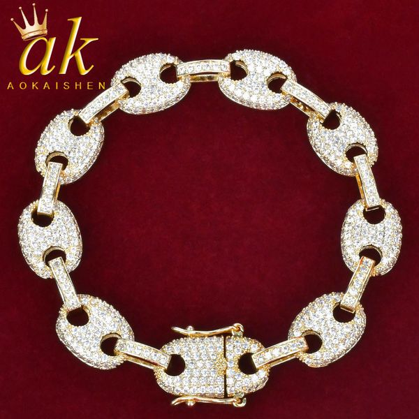 factory9r5igold cuban 12mm cooper link color men's chain bracelet for men hip hop jewelry iced out cubic y201007
factory9r5igold cuban 12mm cooper link color men's chain bracelet for men hip hop jewelry iced out cubic y201007