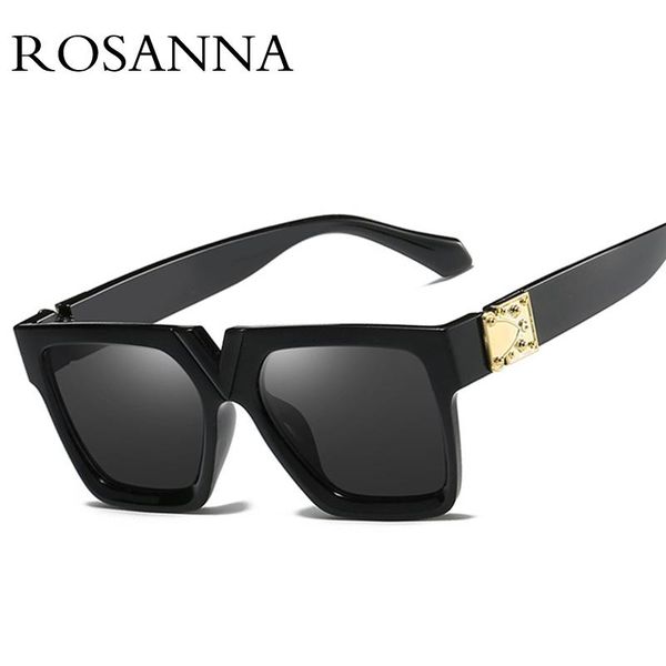 rosanna square oversized sunglasses women luxury colorful brand fashion sunglasses men 2020, White;black 
rosanna square oversized sunglasses women luxury colorful brand fashion sunglasses men 2020, White;black
