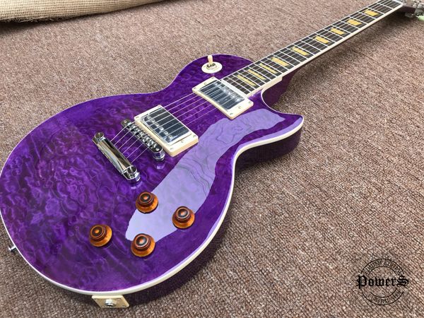 chinese electric guitar standard mahogany body and neck flame maple purple color rosewood fingerboard
chinese electric guitar standard mahogany body and neck flame maple purple color rosewood fingerboard