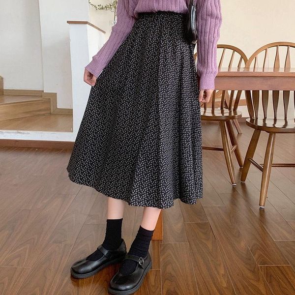 extra large size retro women clothing mid-length autumn winter skirt loose a-line all-match high waist skirt casual saias y395, Black
extra large size retro women clothing mid-length autumn winter skirt loose a-line all-match high waist skirt casual saias y395, Black