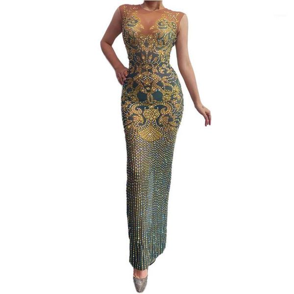 rhinestones dress women prom birthday celebrate dresses see through gold long dress women dance costume stage outfits sl0151, Black;red
rhinestones dress women prom birthday celebrate dresses see through gold long dress women dance costume stage outfits sl0151, Black;red