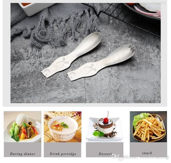 304 stainless steel fork spoon cute children's polar bears spoon dessert fork interesting party supplies small gift
304 stainless steel fork spoon cute children's polar bears spoon dessert fork interesting party supplies small gift