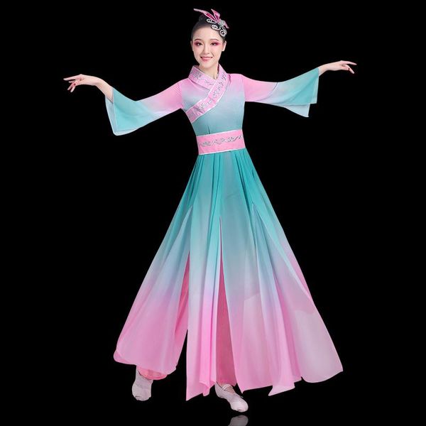 chinese hanfu dj costume national dance dress chorus plum blossom song classical yangge group fan performance female long skirt, Black;red
chinese hanfu dj costume national dance dress chorus plum blossom song classical yangge group fan performance female long skirt, Black;red