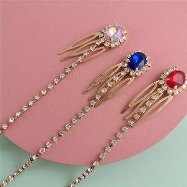 fashionsnoops hair chain new luxury hair jewelry geometric simple long alloy chains for women headwear accessories, Golden;silver
fashionsnoops hair chain new luxury hair jewelry geometric simple long alloy chains for women headwear accessories, Golden;silver