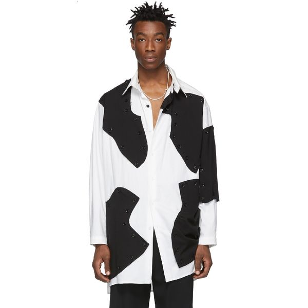 2021 New S-6xl!! Men's Elegant Shirt Stitch Unbalanced Asymmetric Block. 75D6, Black
2021 New S-6xl!! Men's Elegant Shirt Stitch Unbalanced Asymmetric Block. 75D6, Black