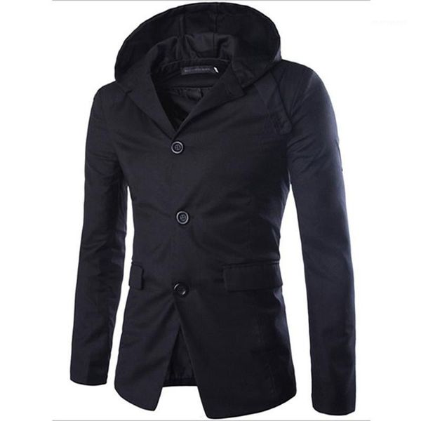 men's trench coats autumn men's leisure long hoodie men , pure color slim design single breasted jacket coat male khaki, black s-x, Tan;black
men's trench coats autumn men's leisure long hoodie men , pure color slim design single breasted jacket coat male khaki, black s-x, Tan;black
