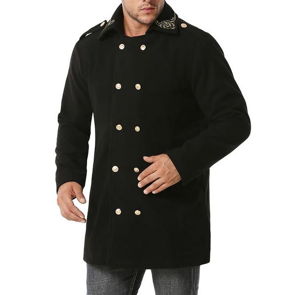 men's trench coats embroidery coat mens 2021 brand woolen jackets men casual loose long solid overcoat england style oversized windbrea, Tan;black
men's trench coats embroidery coat mens 2021 brand woolen jackets men casual loose long solid overcoat england style oversized windbrea, Tan;black