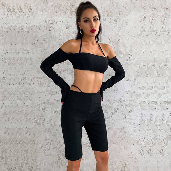 2021 the new octastrade summer new arrival long black bandage sleeve pieces female fashion two piece dress set party v09b, Gray
2021 the new octastrade summer new arrival long black bandage sleeve pieces female fashion two piece dress set party v09b, Gray