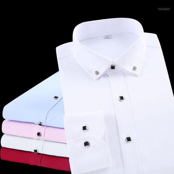 men's long sleeve shirt dress casual solid color routine fit design business male social shirts white blue black1, White;black
men's long sleeve shirt dress casual solid color routine fit design business male social shirts white blue black1, White;black